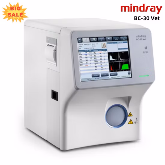 Mindray Bc-30vet Hematology Analyzer Veterinary 4 Part Differential Cbc Machine Bc 2800