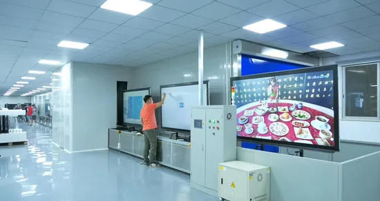 Ikinor 75 Polegadas Sistema Duplo Digital Smart Whiteboard TV Touch Screen Tela Plana Interativa para Educação