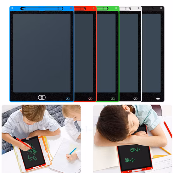 ODM OEM 9,5 polegadas Caixa de Lápis Design Prancheta Eletrônica Dos Desenhos Animados LCD Escrita Tablet Escrita Padlcd Prancheta para Presente Infantil