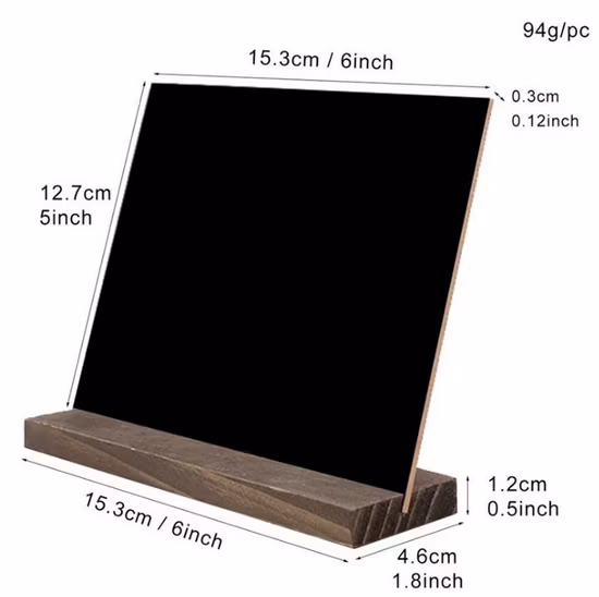 Venda quente novo design de madeira para crianças prancheta de escrita